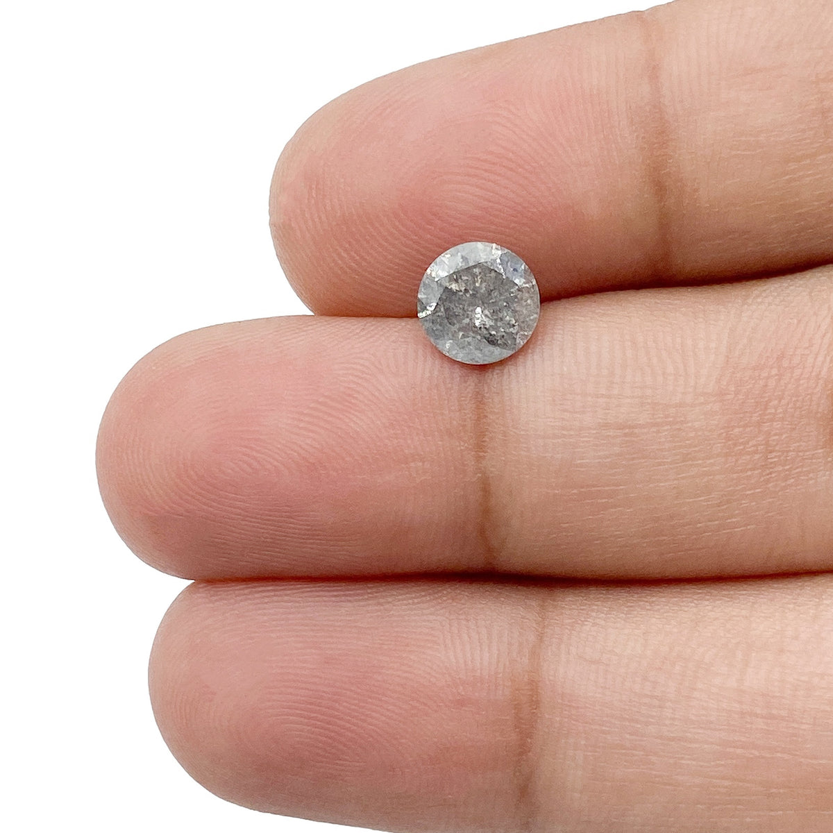 1.03ct | Rustic Round Shape Brilliant Cut Diamond - Modern Rustic Diamond