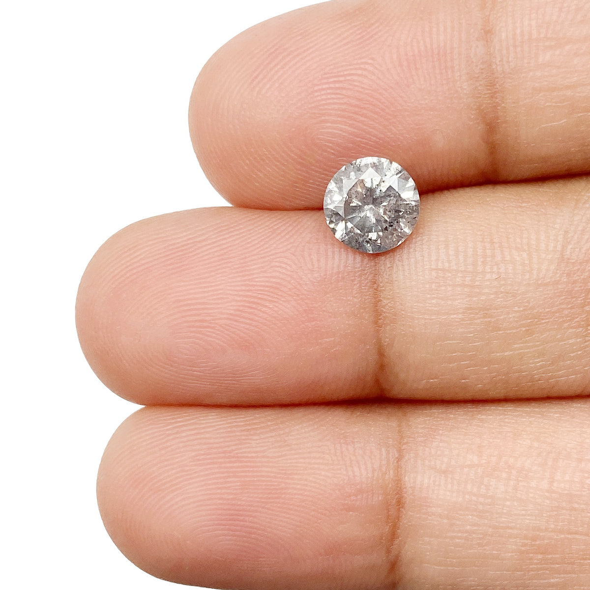 1.03ct | Rustic Round Shape Brilliant Cut Diamond - Modern Rustic Diamond