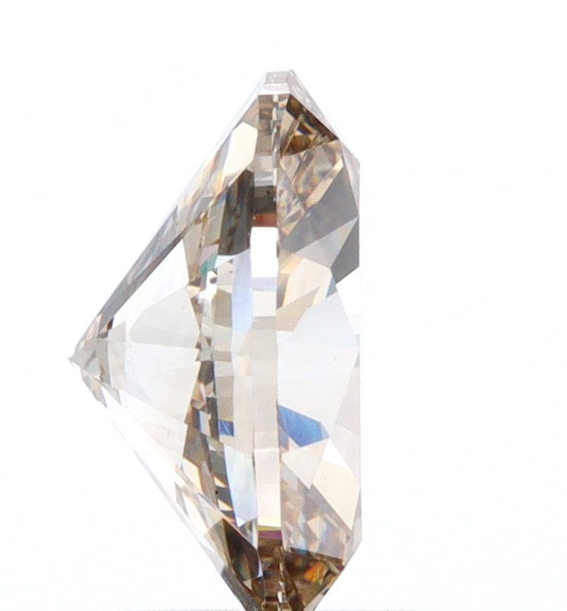 1.04ct | Champagne VVS Oval Shape Brilliant Cut Diamond - Modern Rustic Diamond