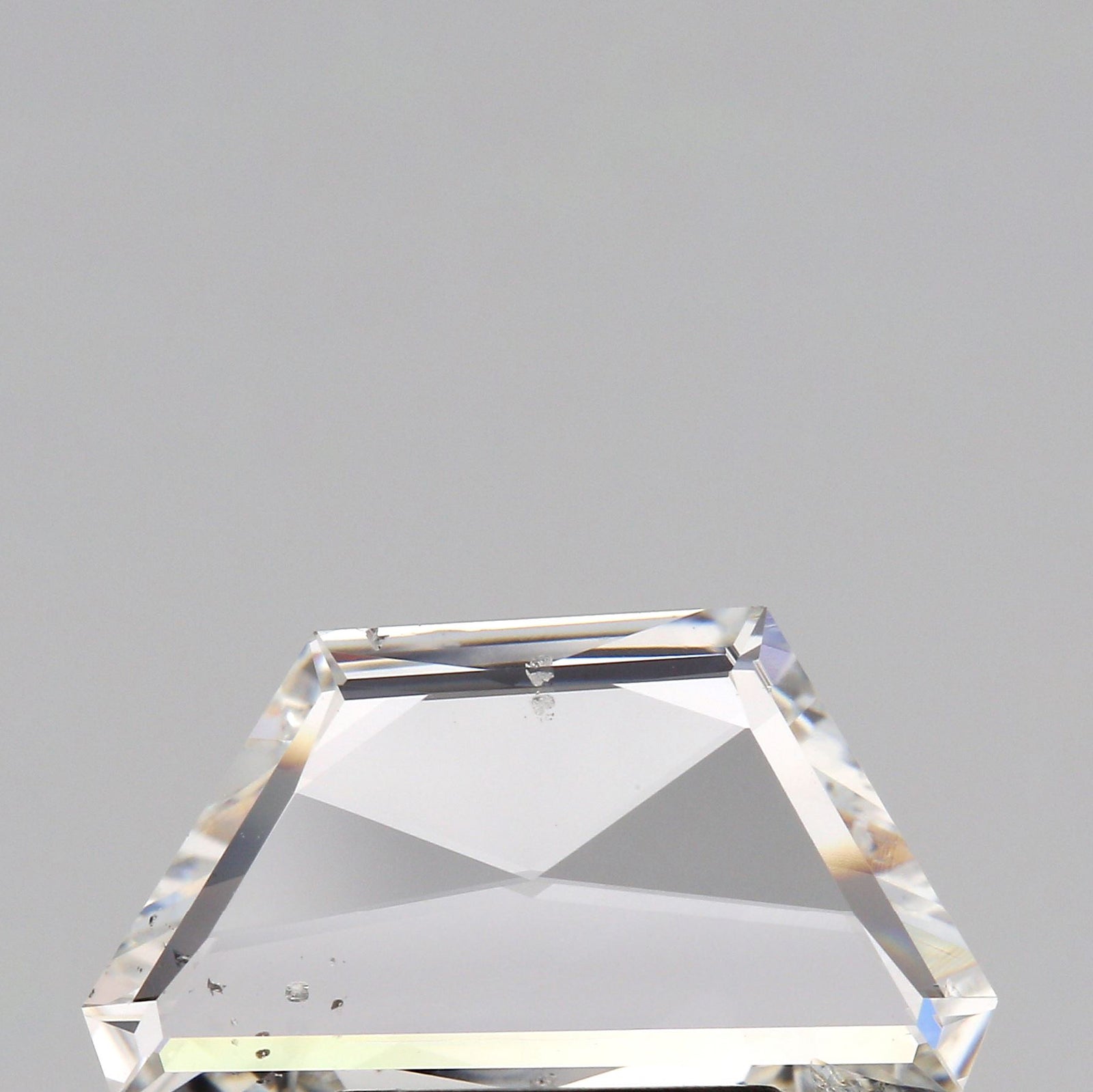 1.00ct | F-G/SI Trapezoid Shape Rose Cut Diamond - Modern Rustic Diamond