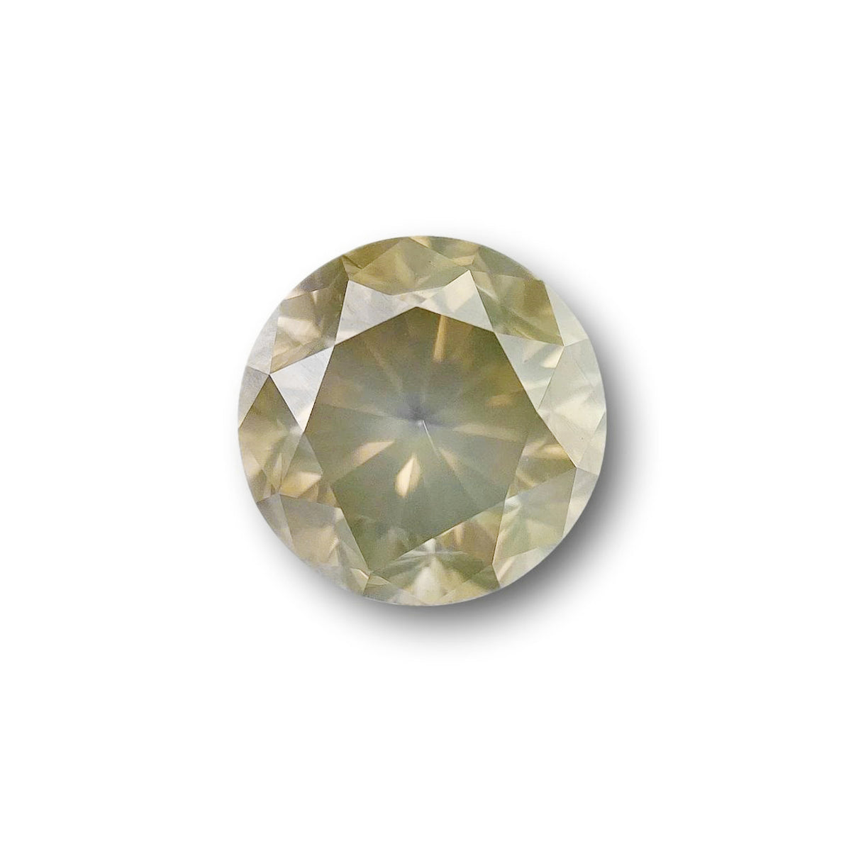 1.63ct | Rustic Brownish Salt & Pepper Round Shape Brilliant Cut Diamond