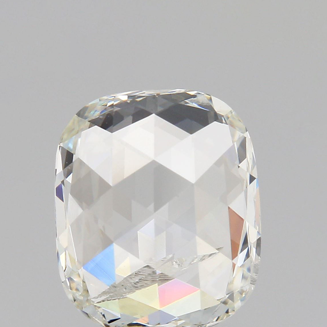 2.02ct | G-H/SI Cushion Shape Rose Cut Diamond - Modern Rustic Diamond