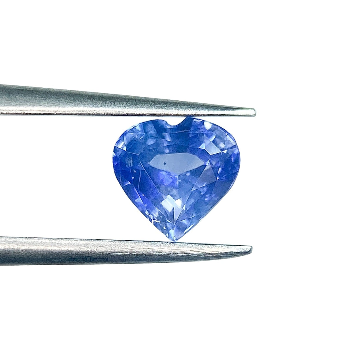 1.04ct | Brilliant Cut Heart Shape Blue Sapphire-Modern Rustic Diamond