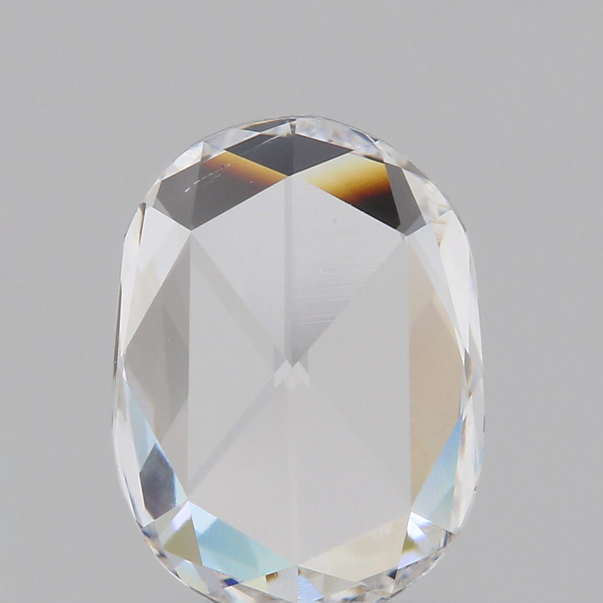 1.04ct | D/SI1 Oval Shape Rose Cut Diamond (GIA)