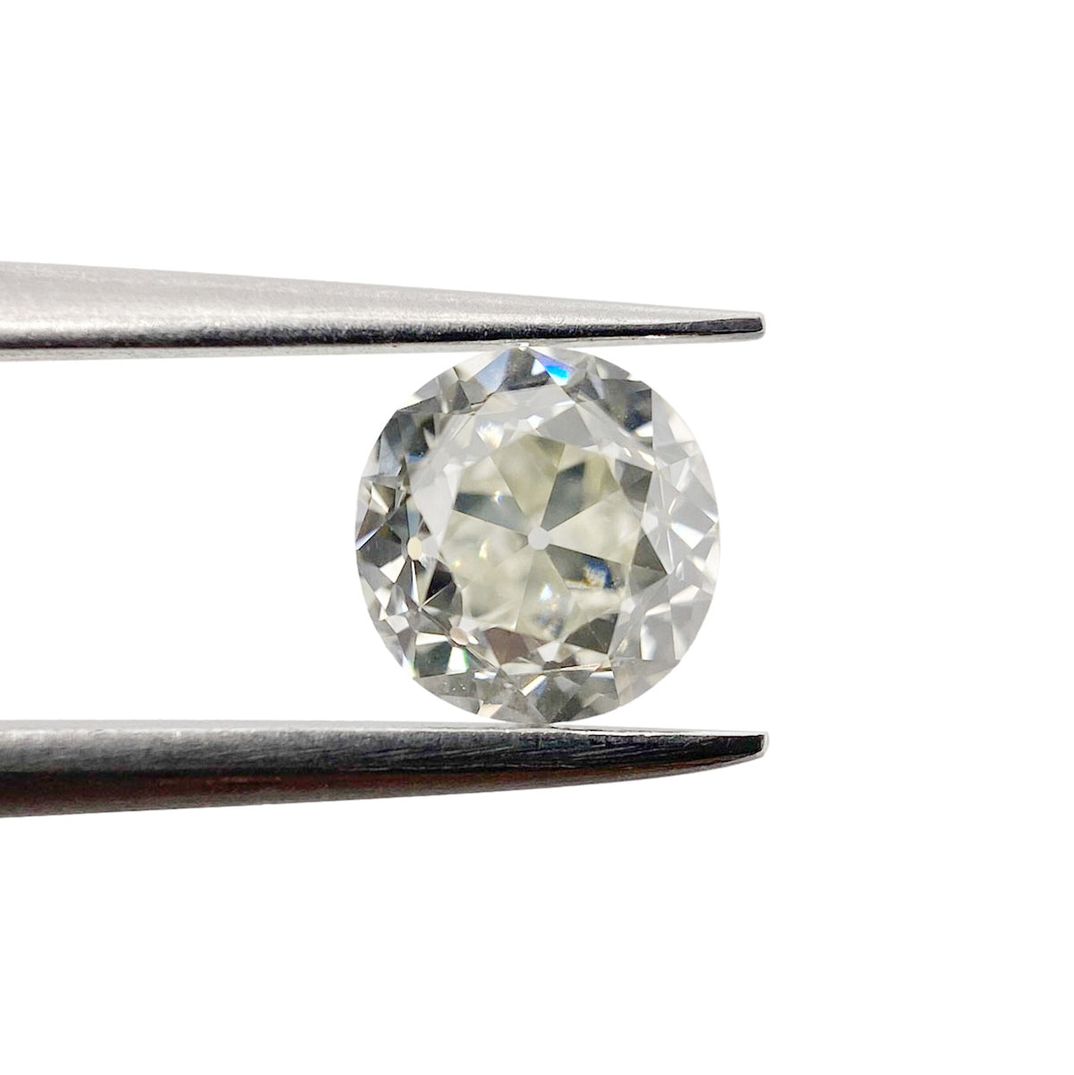 1.04ct | K/VVS2 Round Shape Old European Cut Diamond (GIA) - Modern Rustic Diamond