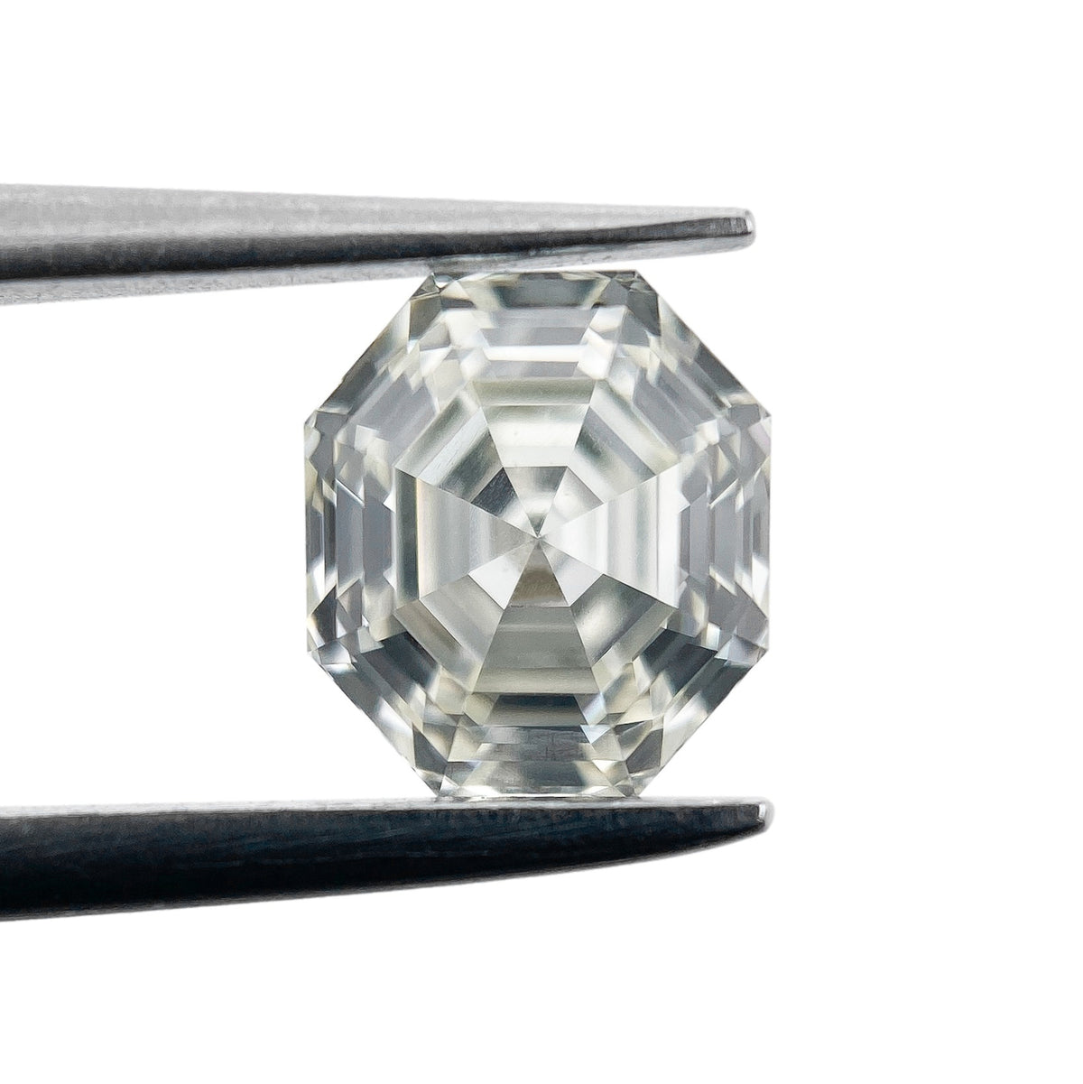 1.04ct | Light Color VS Octagonal Shape Step Cut Diamond - Modern Rustic Diamond