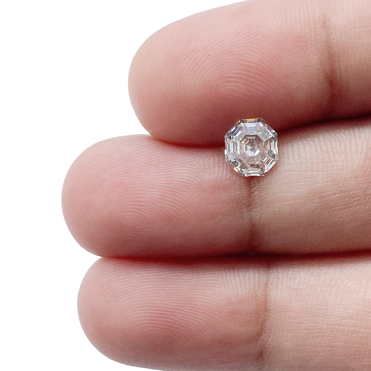 1.05ct | Champagne VS Octagonal Shape Step Cut Diamond - Modern Rustic Diamond