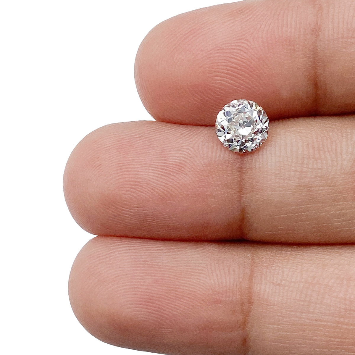 1.05ct | K/VS2 Round Shape Old European Cut Diamond (GIA) - Modern Rustic Diamond