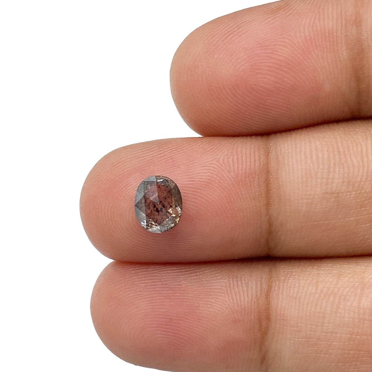 1.05ct | Rustic  Oval Shape Rose Cut Diamond - Modern Rustic Diamond
