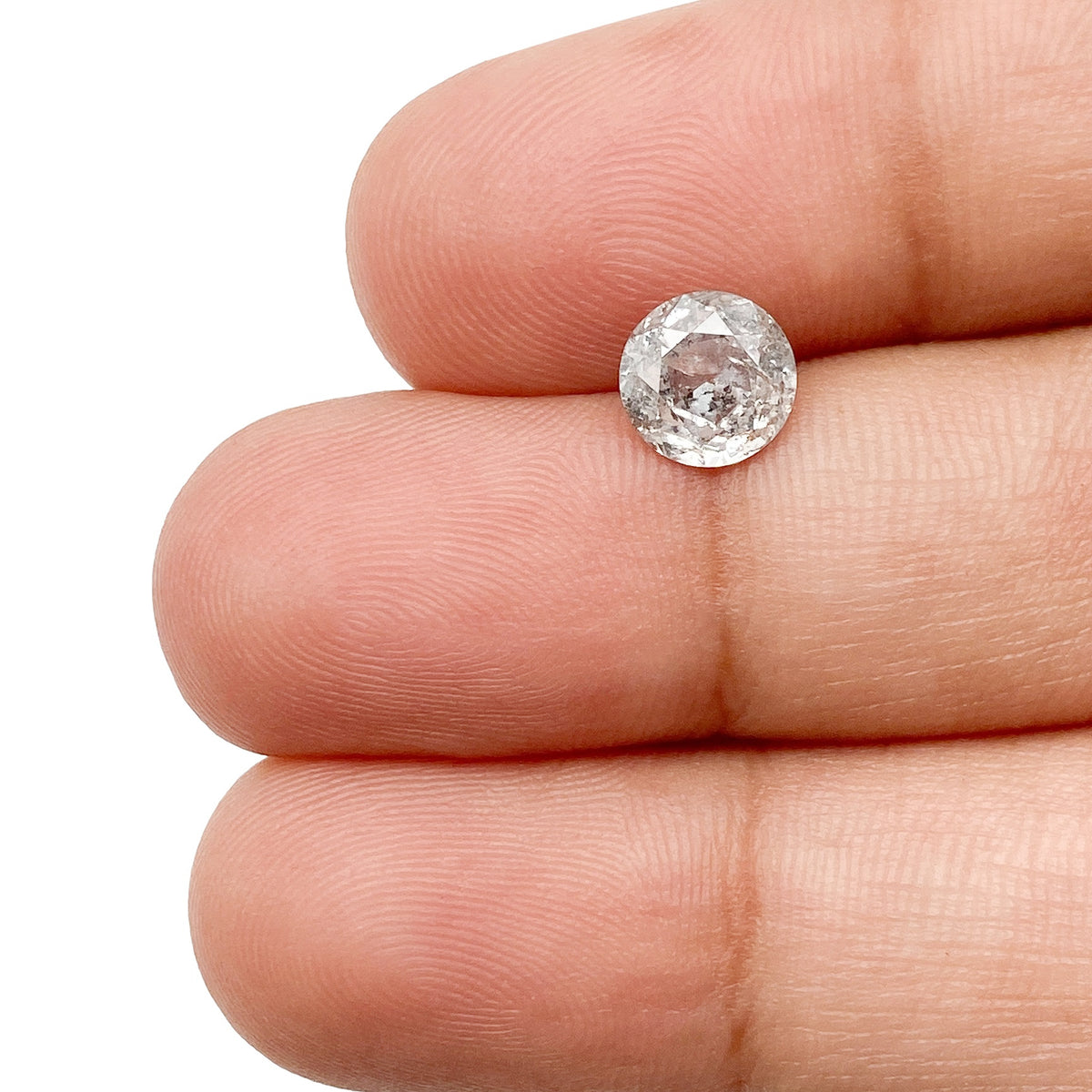 1.05ct | Rustic  Round Shape Brilliant Cut Diamond - Modern Rustic Diamond