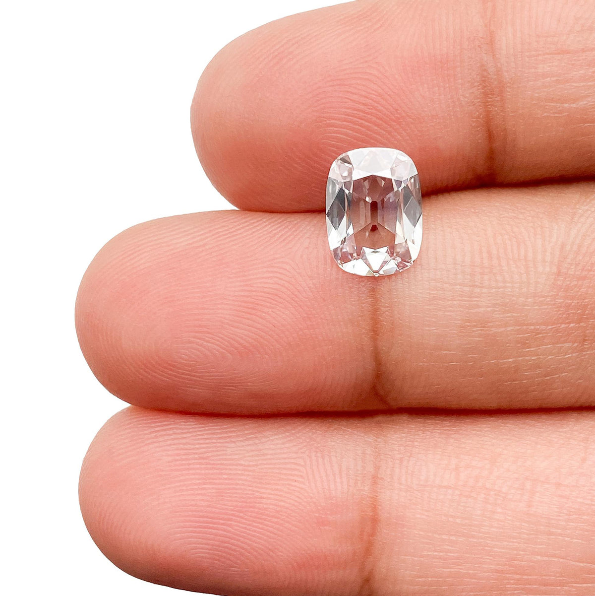 1.06ct | D/VS1 Cushion Shape Old Mine Cut Diamond (GIA) - Modern Rustic Diamond
