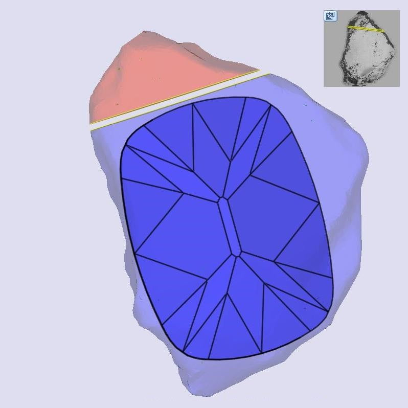 1.06ct | D/VS1 Cushion Shape Old Mine Cut Diamond (GIA) - Modern Rustic Diamond