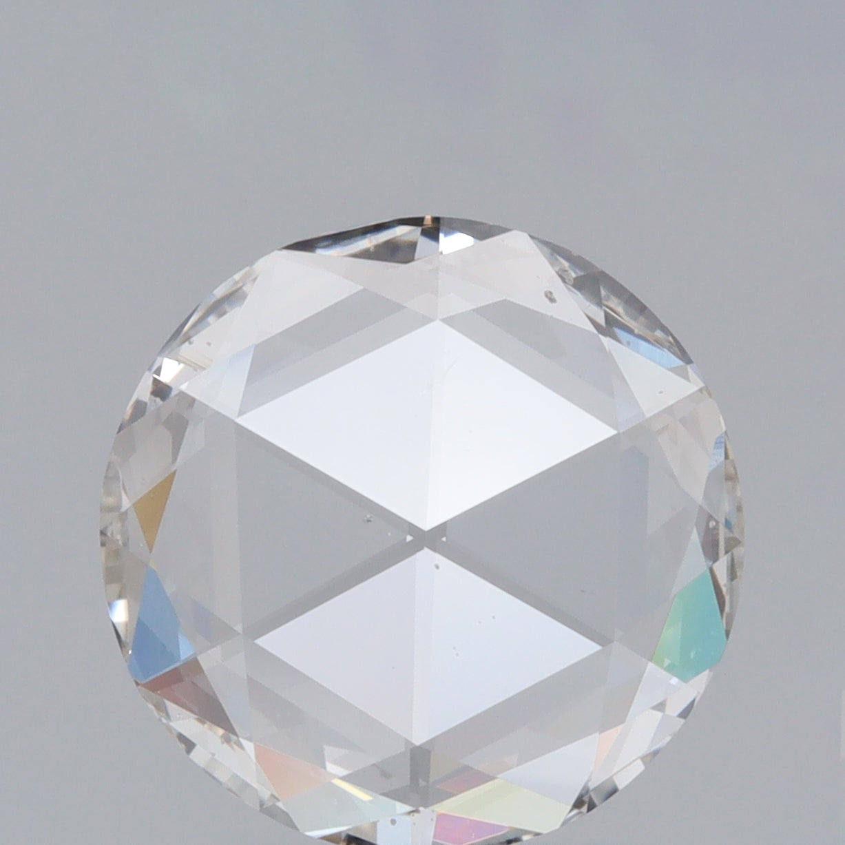 1.06ct | G/SI1 Round Shape Rose Cut Diamond (GIA) - Modern Rustic Diamond