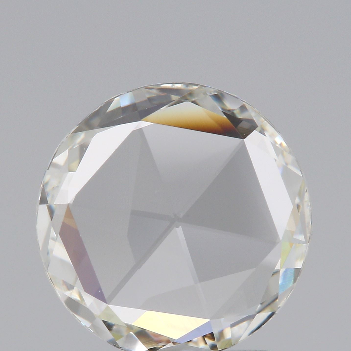 1.06ct | H/VVS2 Round Shape Rose Cut Diamond-Modern Rustic Diamond