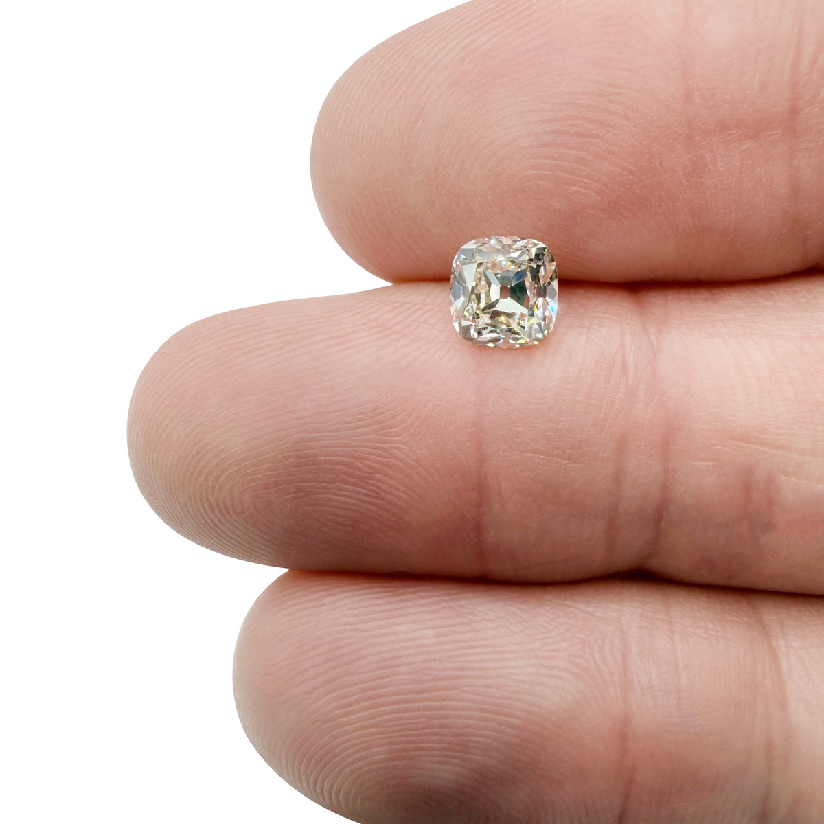 1.06ct | M/VS1 Cushion Shape Old Mine Cut Diamond (GIA) - Modern Rustic Diamond