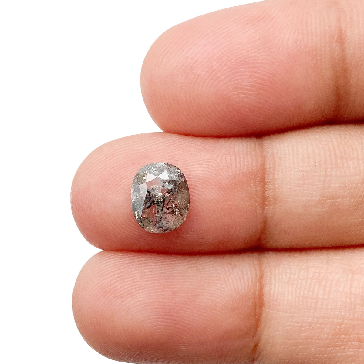 1.06ct | Rustic  Cushion Shape Rose Cut Diamond - Modern Rustic Diamond