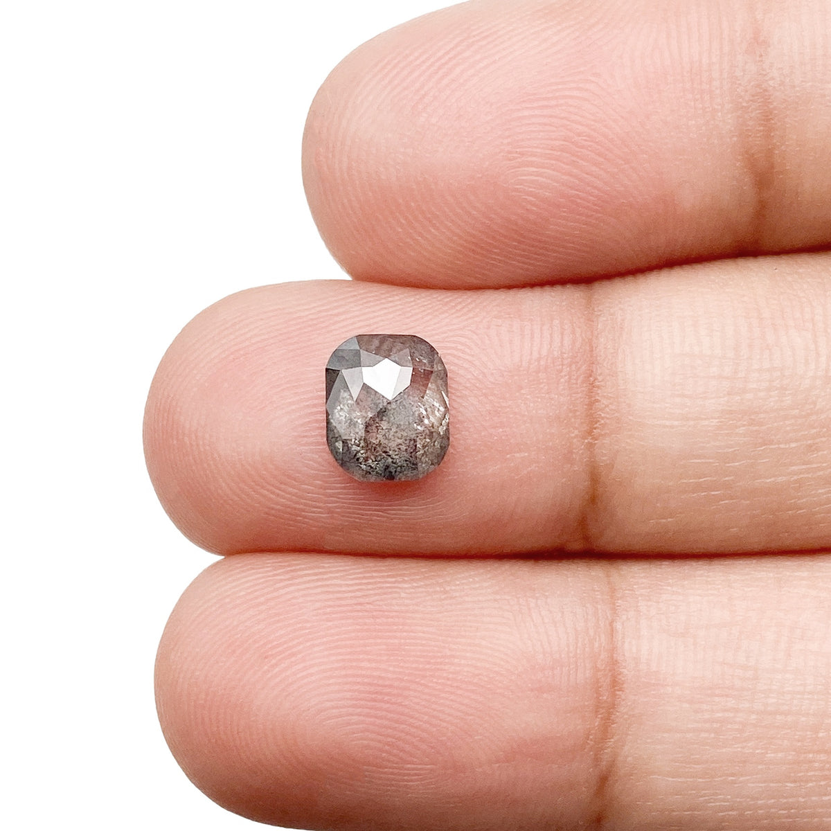 1.06ct | Rustic Cushion Shape Rose Cut Diamond - Modern Rustic Diamond