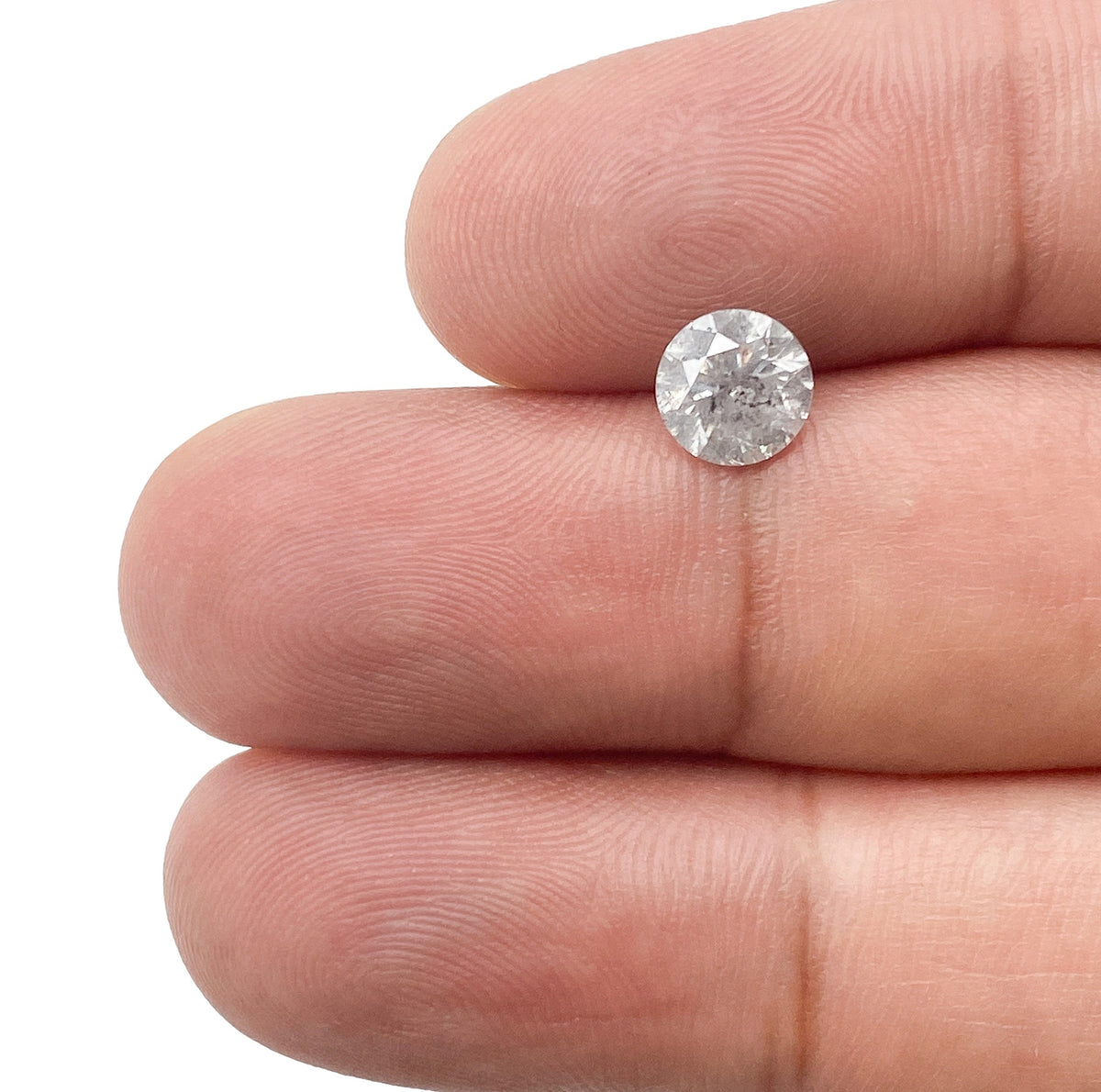 1.06ct | Rustic Round Shape Brilliant Cut Diamond - Modern Rustic Diamond