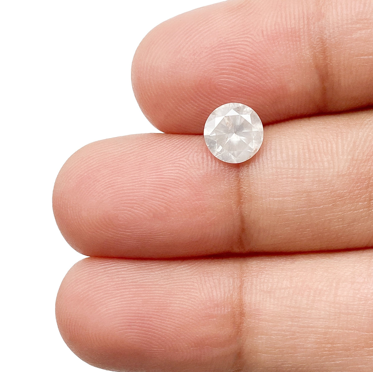 1.06ct | Rustic  Round Shape Brilliant Cut Diamond - Modern Rustic Diamond