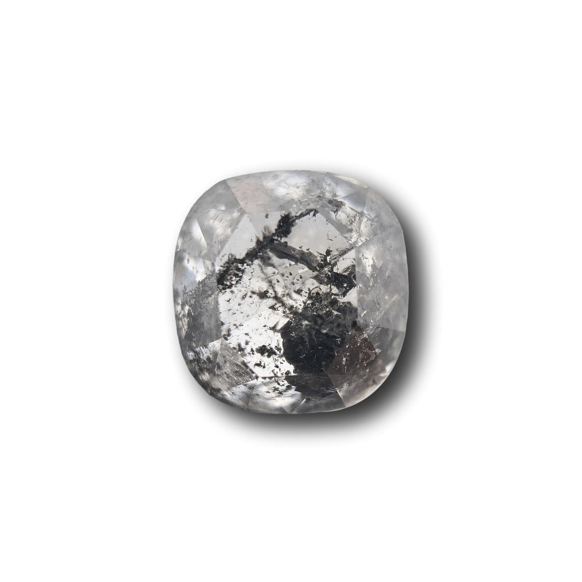 1.41ct | Rustic Cushion Shape Rose Cut Diamond - Modern Rustic Diamond