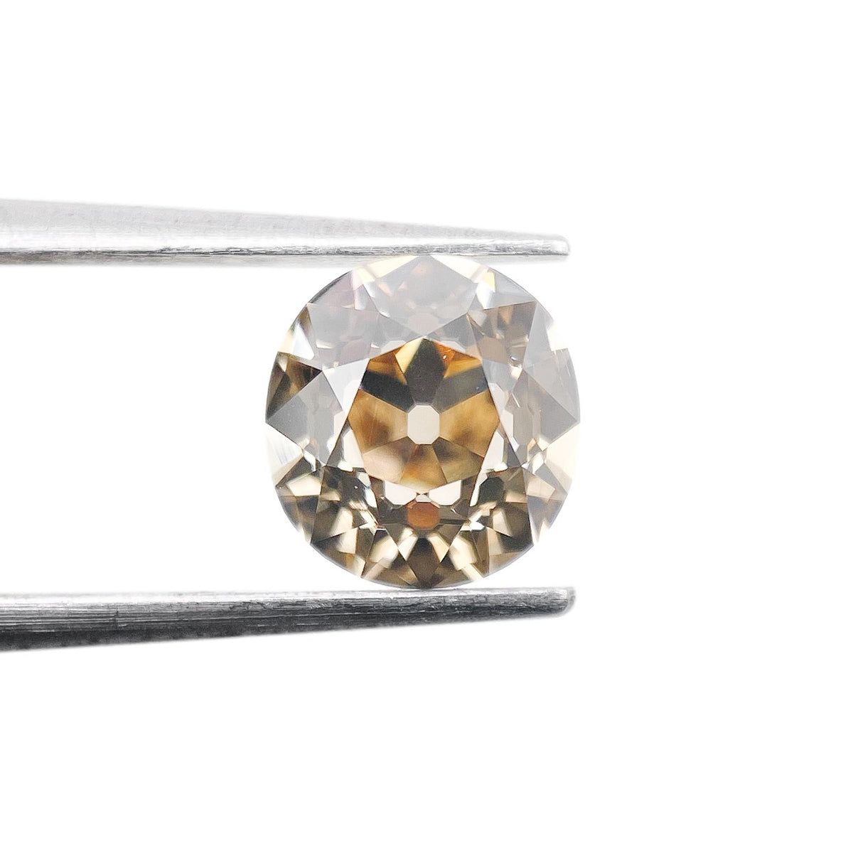 1.07ct | Champagne VS1 Cushion Shape Old Mine Cut Diamond (GIA) - Modern Rustic Diamond