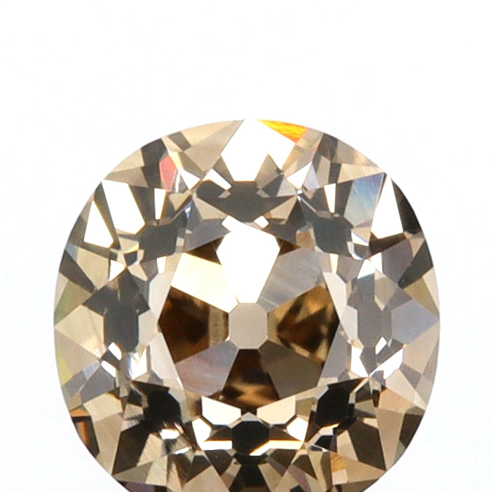 1.07ct | Champagne VS1 Cushion Shape Old Mine Cut Diamond (GIA) - Modern Rustic Diamond
