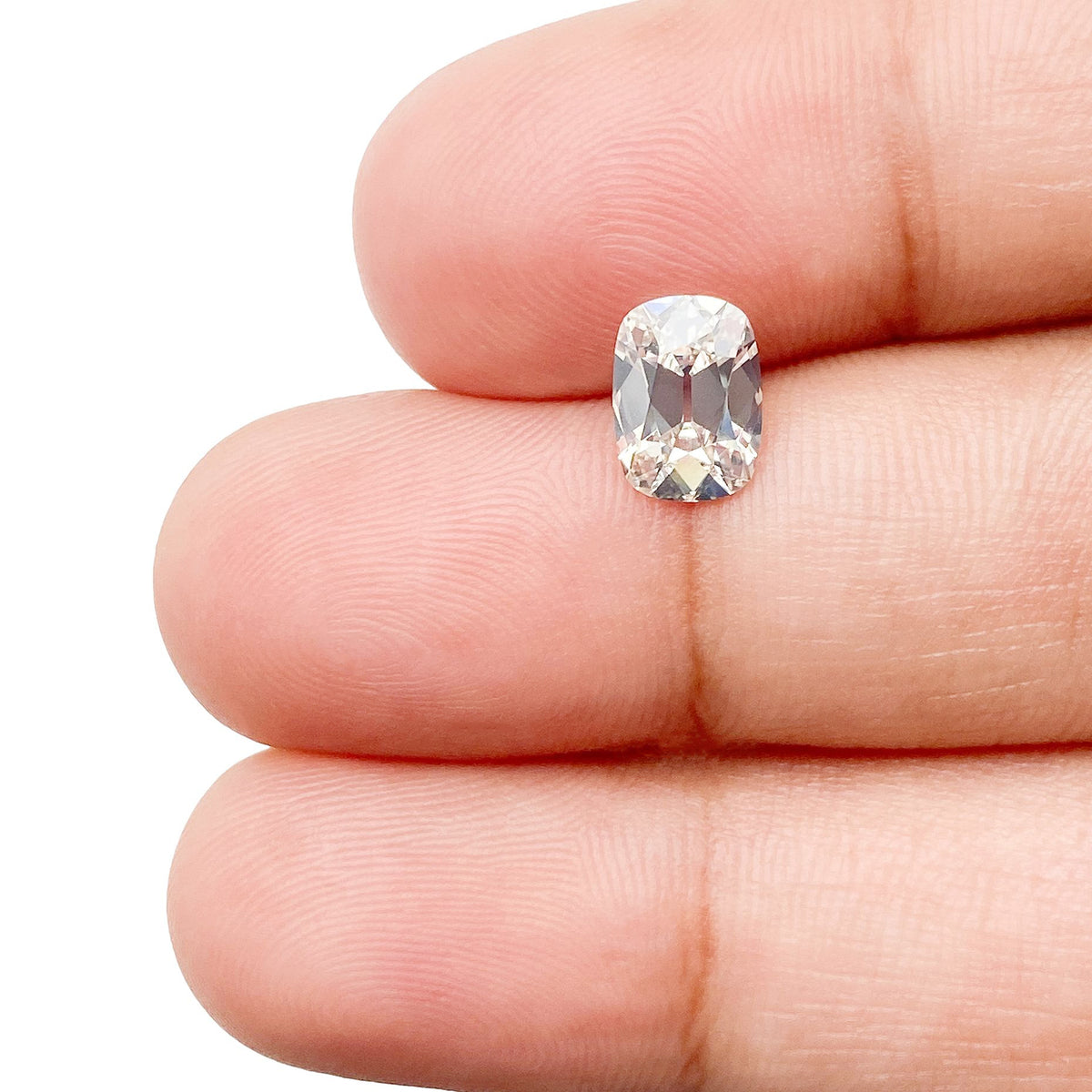 1.07ct | I/VS2 Cushion Shape Old Mine Cut Diamond (GIA) - Modern Rustic Diamond