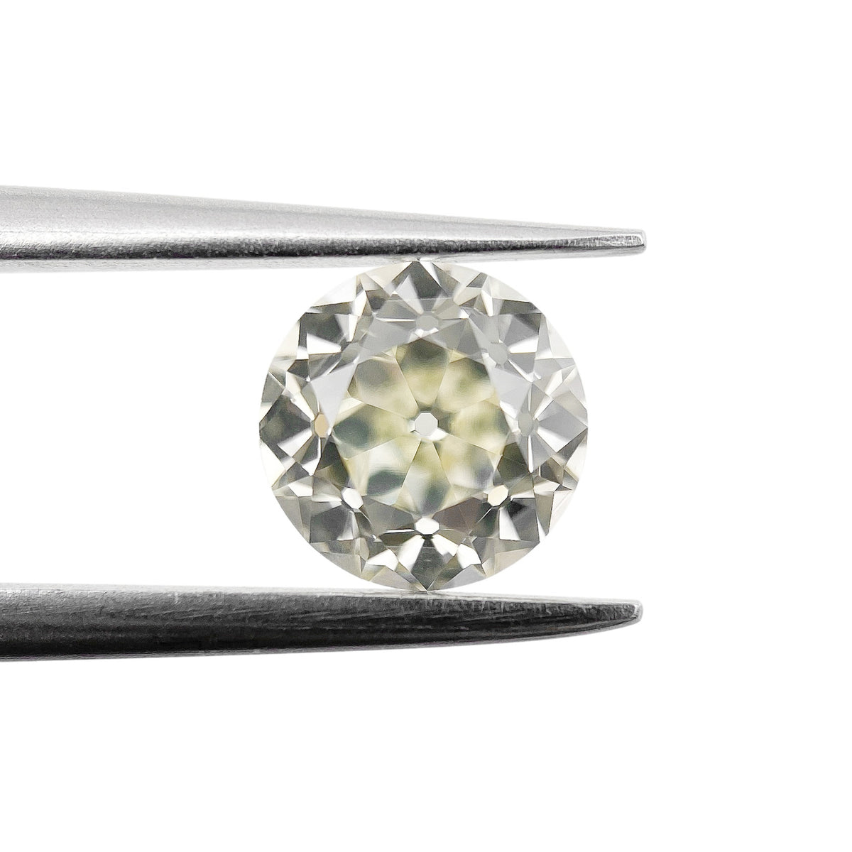 1.07ct | Q-R/VS2 Round Shape Old European Cut Diamond (GIA) - Modern Rustic Diamond