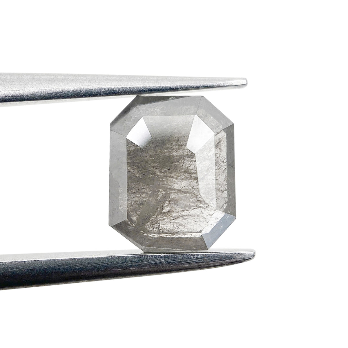 1.07ct | Rustic  Emerald Shape Step Cut Diamond - Modern Rustic Diamond