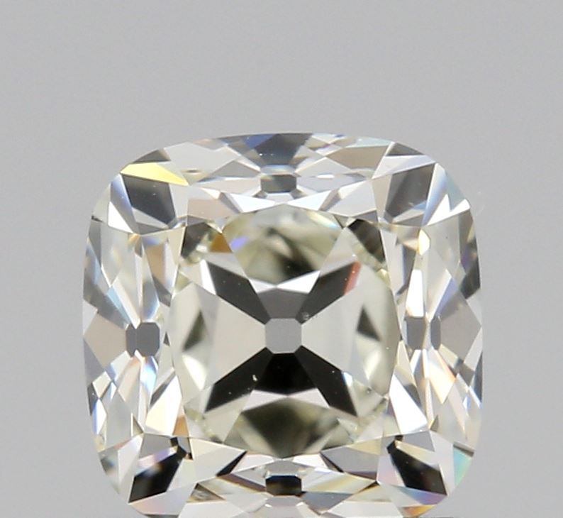 1.08ct | L/VS2 Cushion Shape Old Mine Cut Diamond (GIA) - Modern Rustic Diamond
