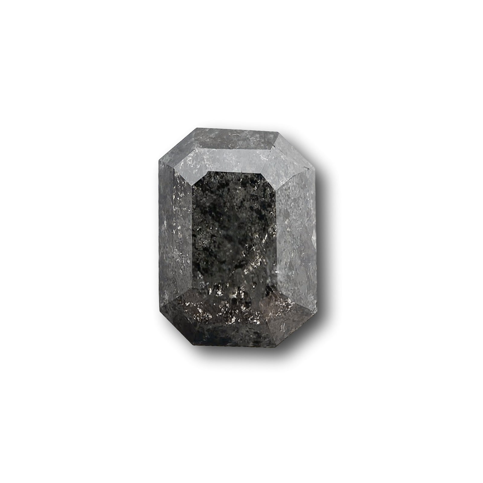 1.08ct | Rustic  Emerald Shape Step Cut Diamond - Modern Rustic Diamond