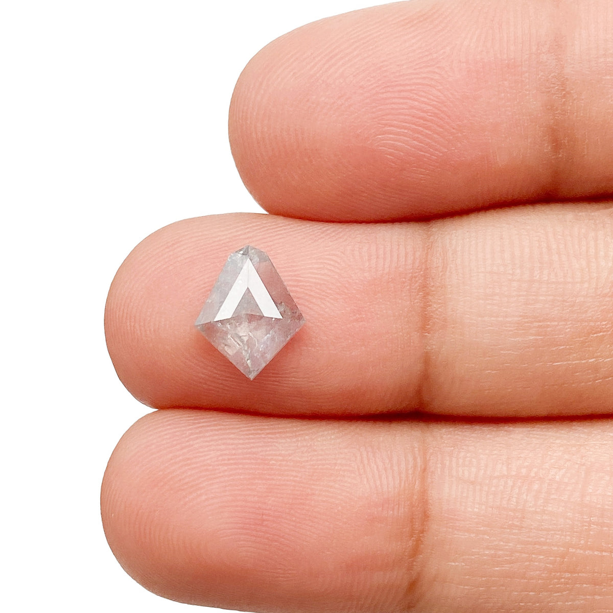 1.08ct | Rustic  Kite Shape Step Cut Diamond - Modern Rustic Diamond