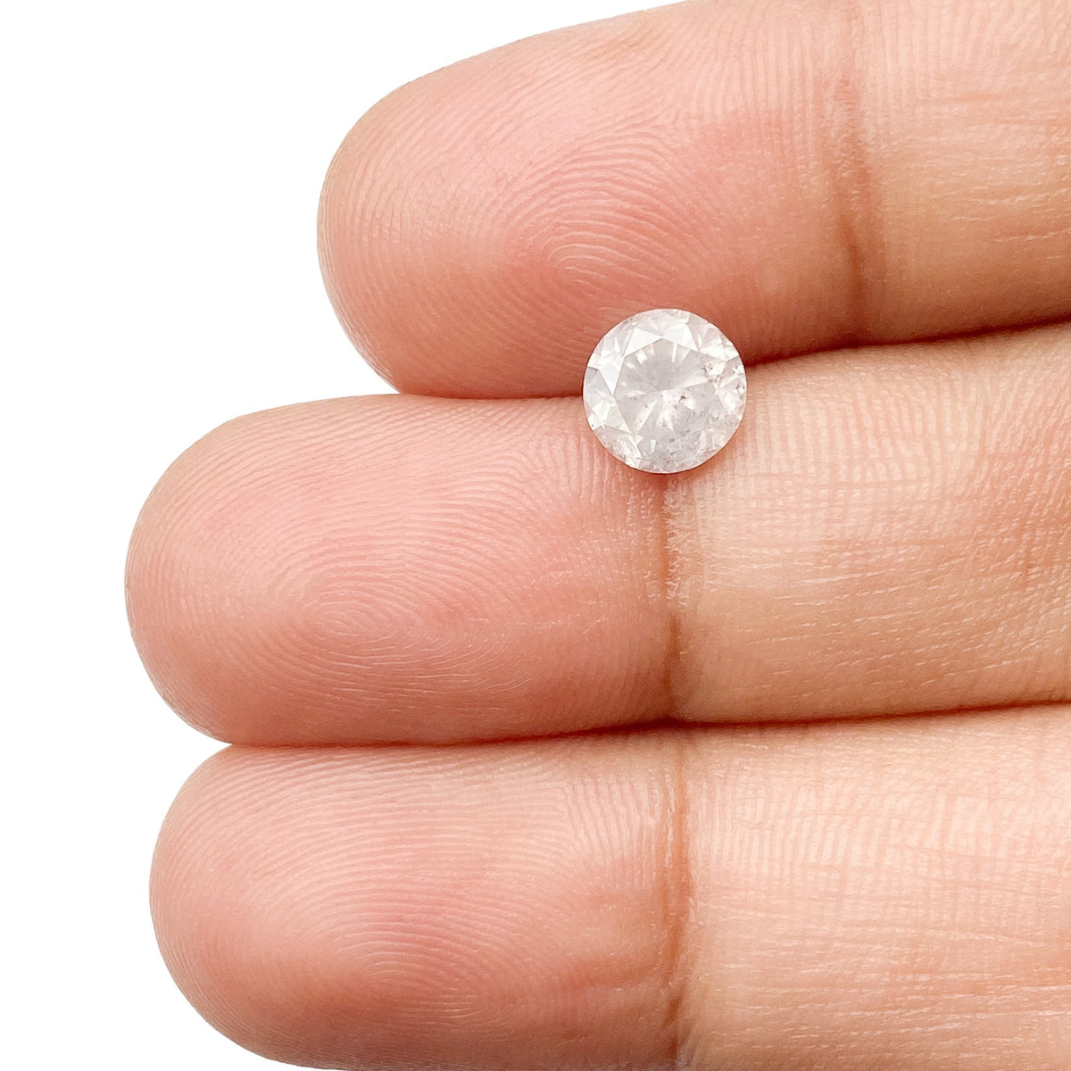 1.08ct | Rustic Round Shape Brilliant Cut Diamond - Modern Rustic Diamond