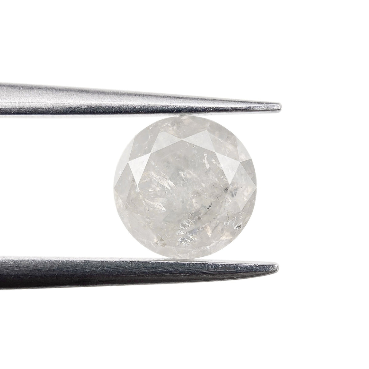 1.08ct | Rustic Round Shape Brilliant Cut Diamond - Modern Rustic Diamond