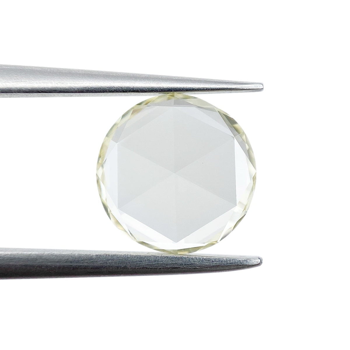 1.09ct | Light Color VVS Round Shape Rose Cut Diamond-Modern Rustic Diamond