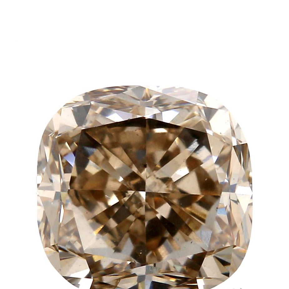 1.09ct | Champagne SI2 Cushion Shape Brilliant Cut Diamond (GIA) - Modern Rustic Diamond