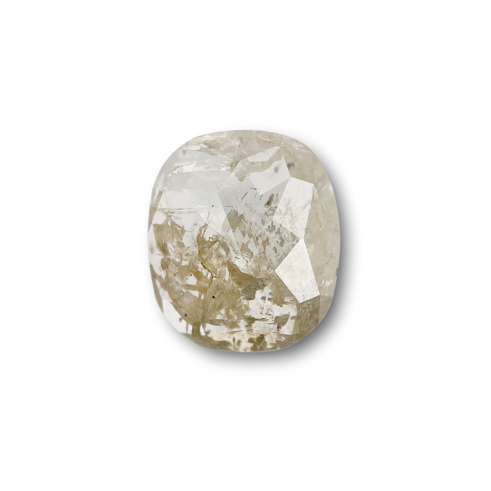 1.09ct | Rustic  Cushion Shape Rose Cut Diamond - Modern Rustic Diamond