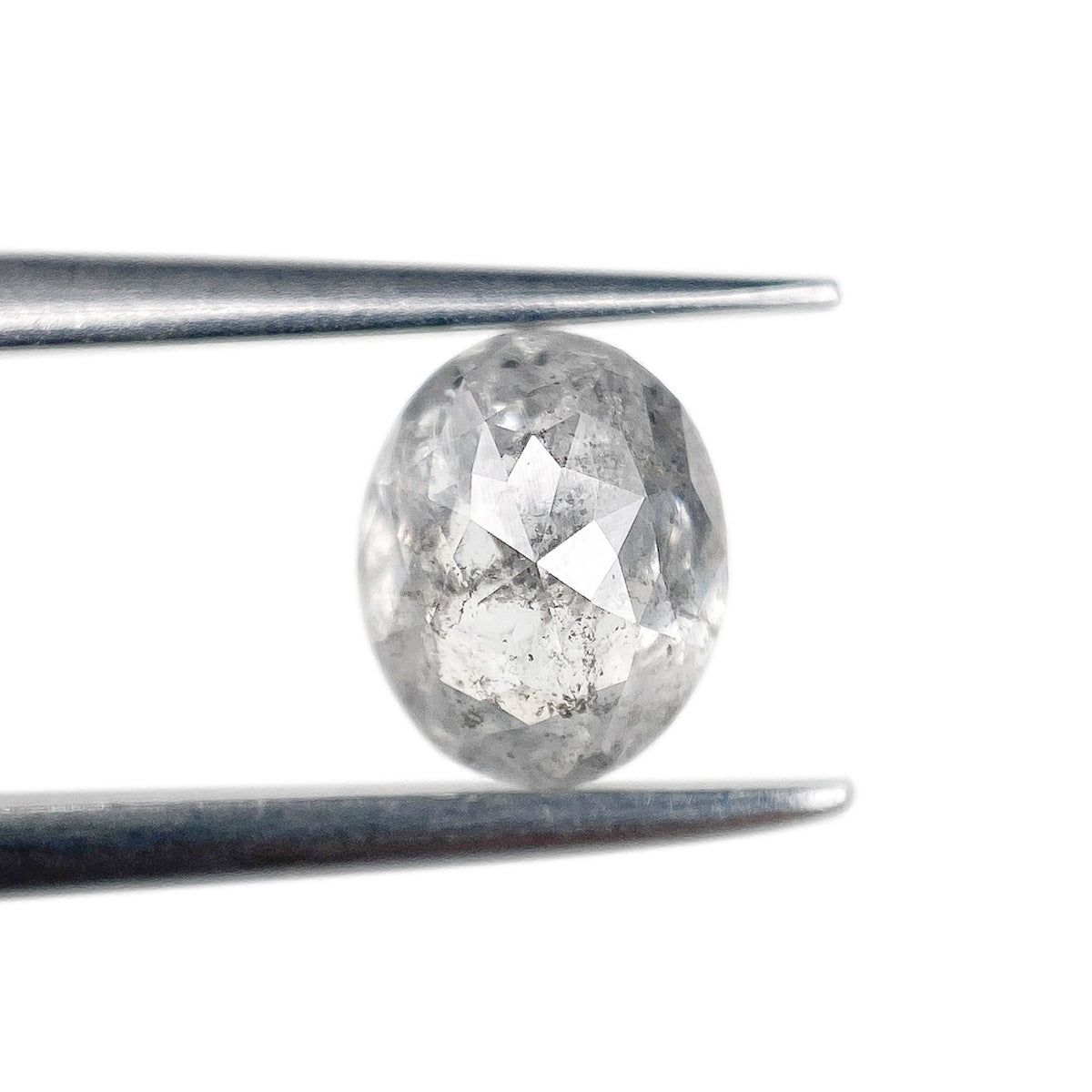 1.09ct | Rustic Oval Shape Rose Cut Diamond - Modern Rustic Diamond