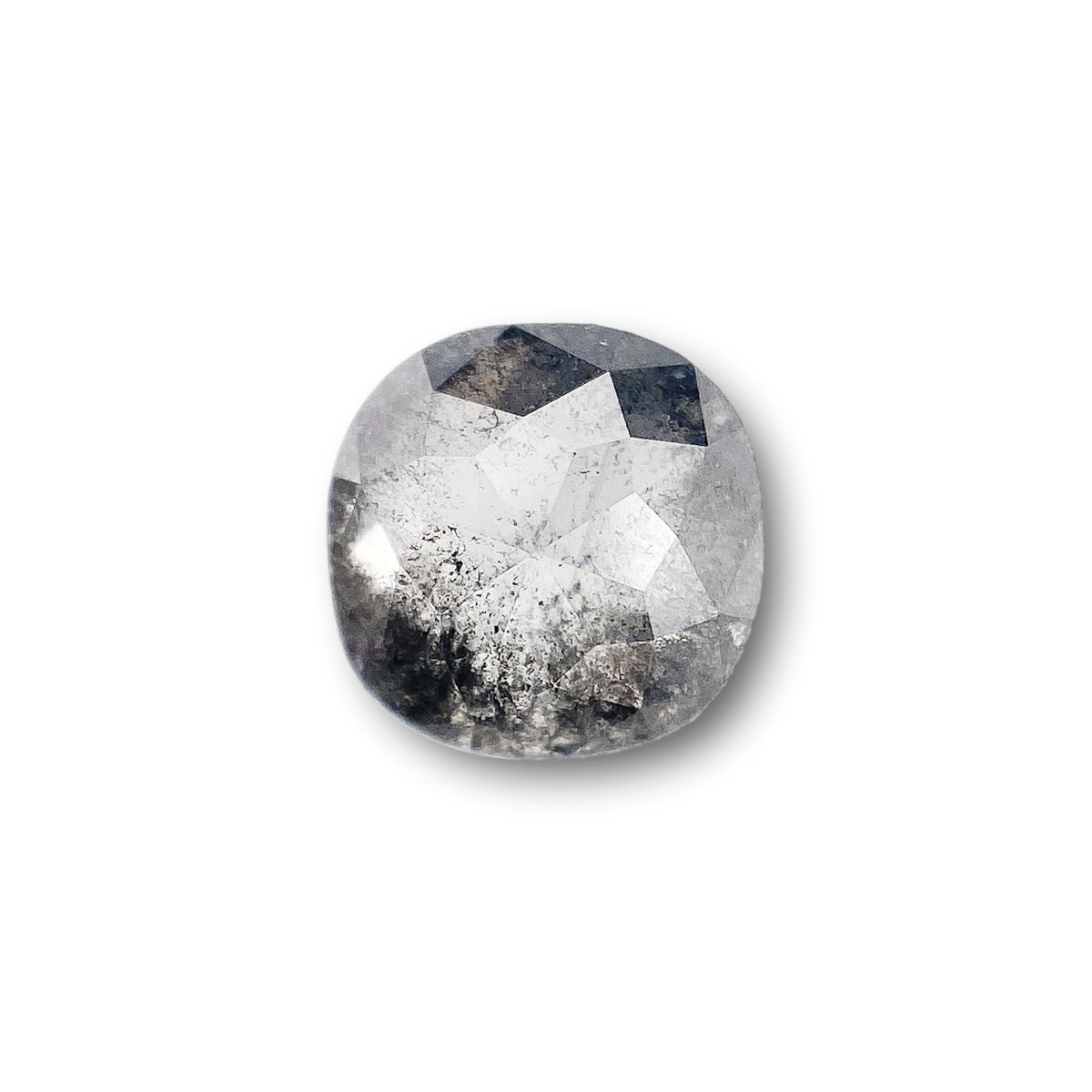 1.04ct | Rustic  Cushion Shape Rose Cut Diamond - Modern Rustic Diamond