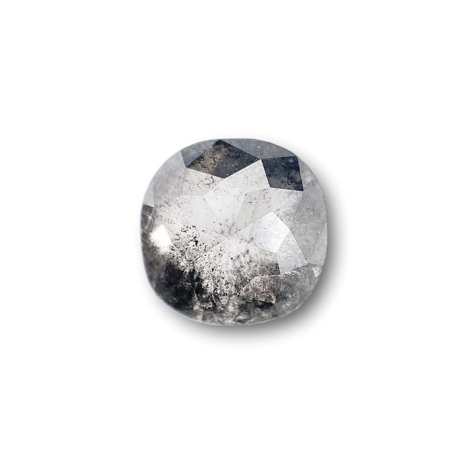 1.04ct | Rustic  Cushion Shape Rose Cut Diamond - Modern Rustic Diamond