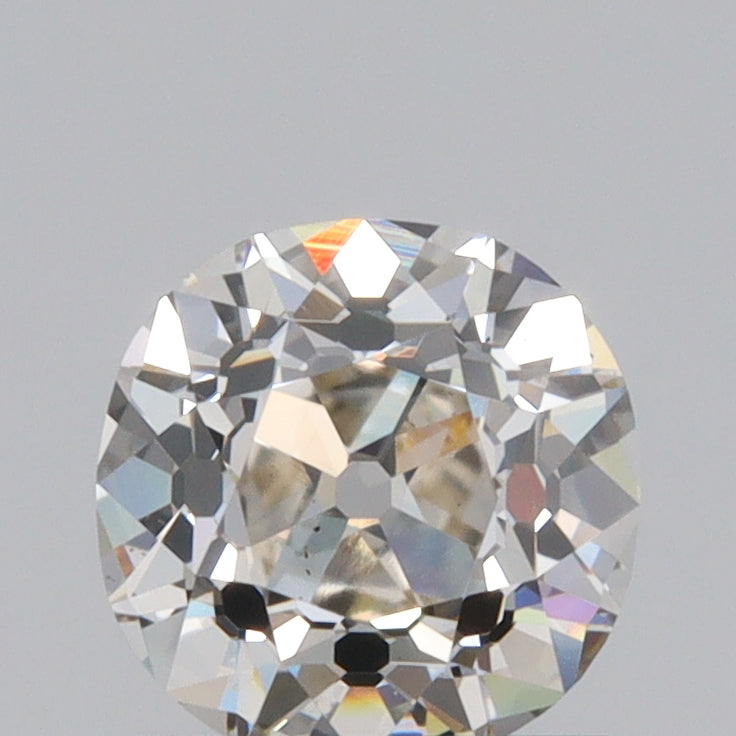 1.01ct | J/SI1 Cushion Shape Old Mine Cut Diamond (GIA) - Modern Rustic Diamond