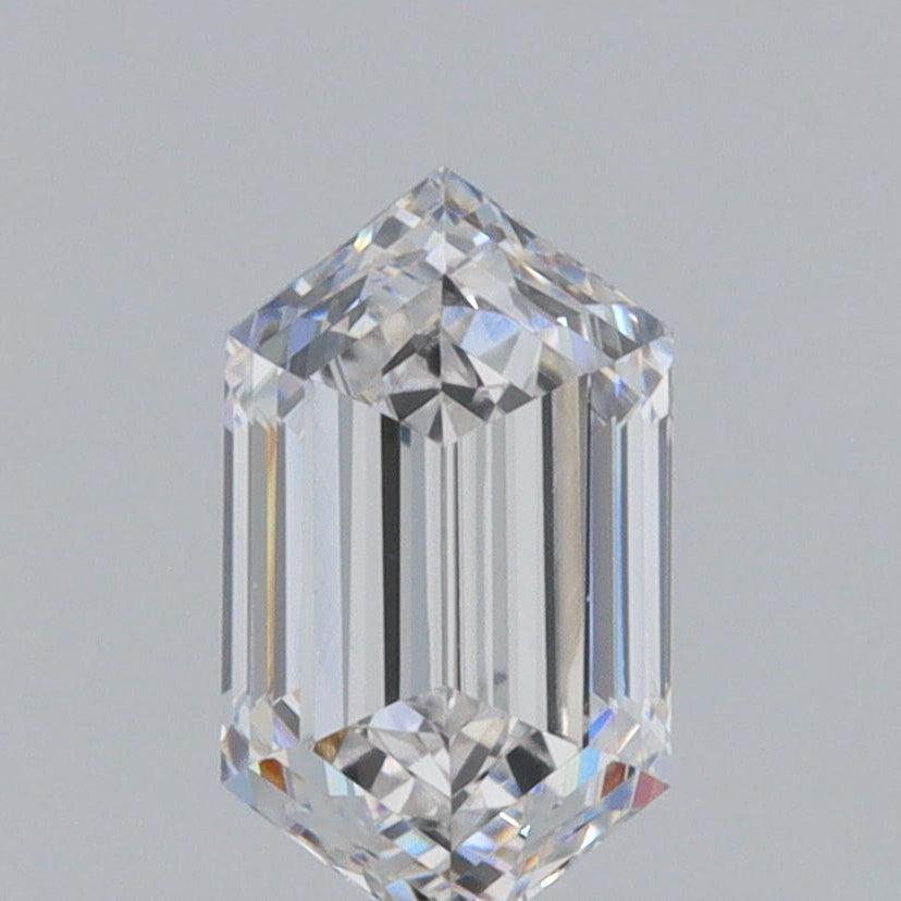 0.51ct | E/VS1 Hexagon Shape Step Cut Diamond (GIA)