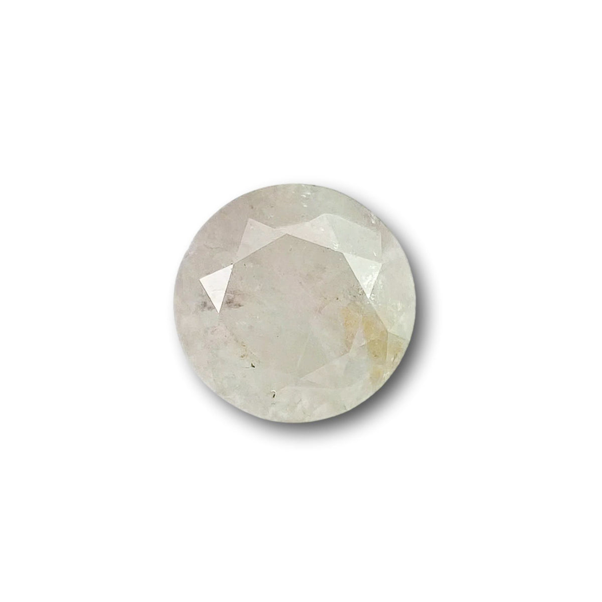0.82ct | Salt & Pepper Round Shape Brilliant Cut Diamond