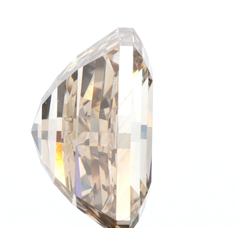 1.10ct | Champagne VVS Octagonal Shape Step Cut Diamond - Modern Rustic Diamond