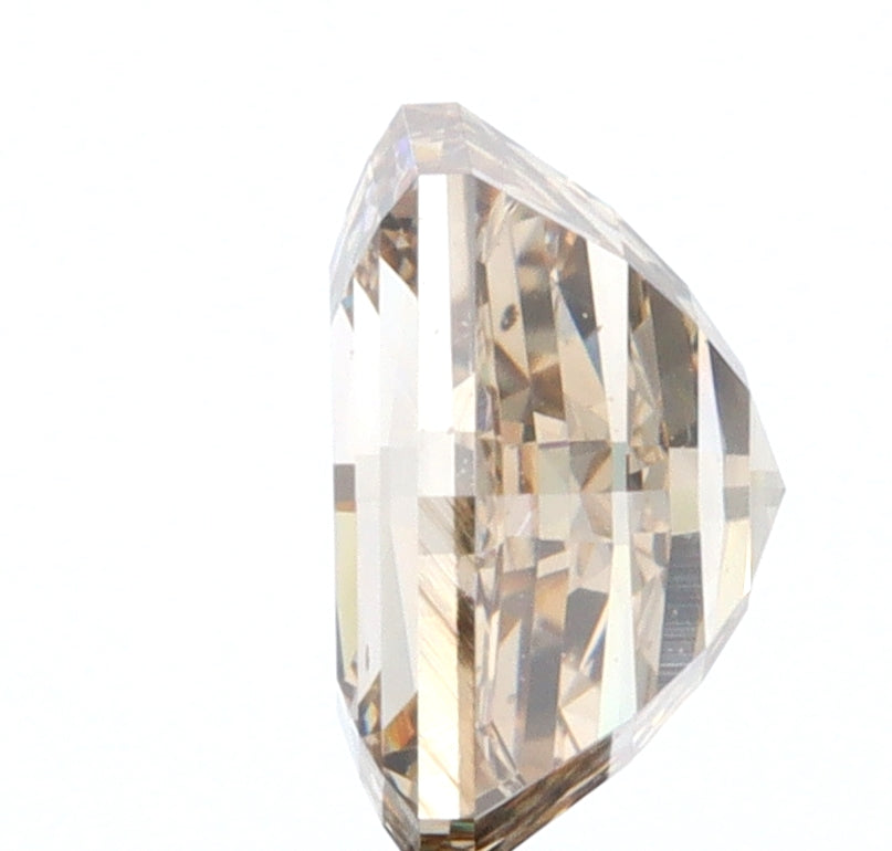 1.10ct | Champagne VVS Octagonal Shape Step Cut Diamond - Modern Rustic Diamond