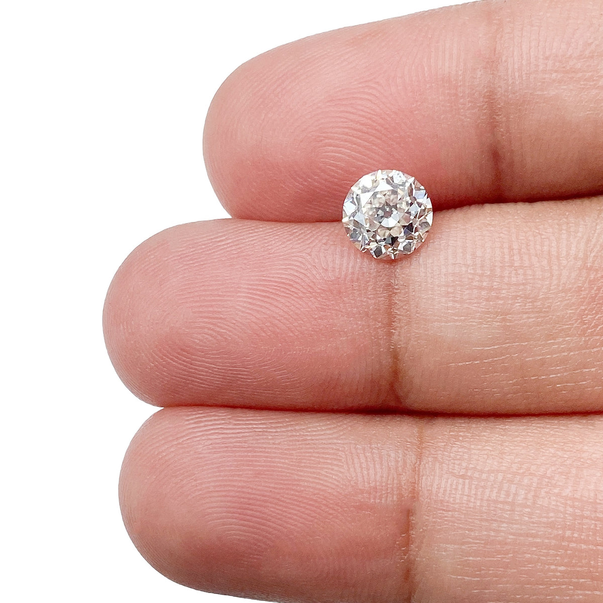 1.10ct | J/VVS2 Round Shape Old European Cut Diamond (GIA) - Modern Rustic Diamond