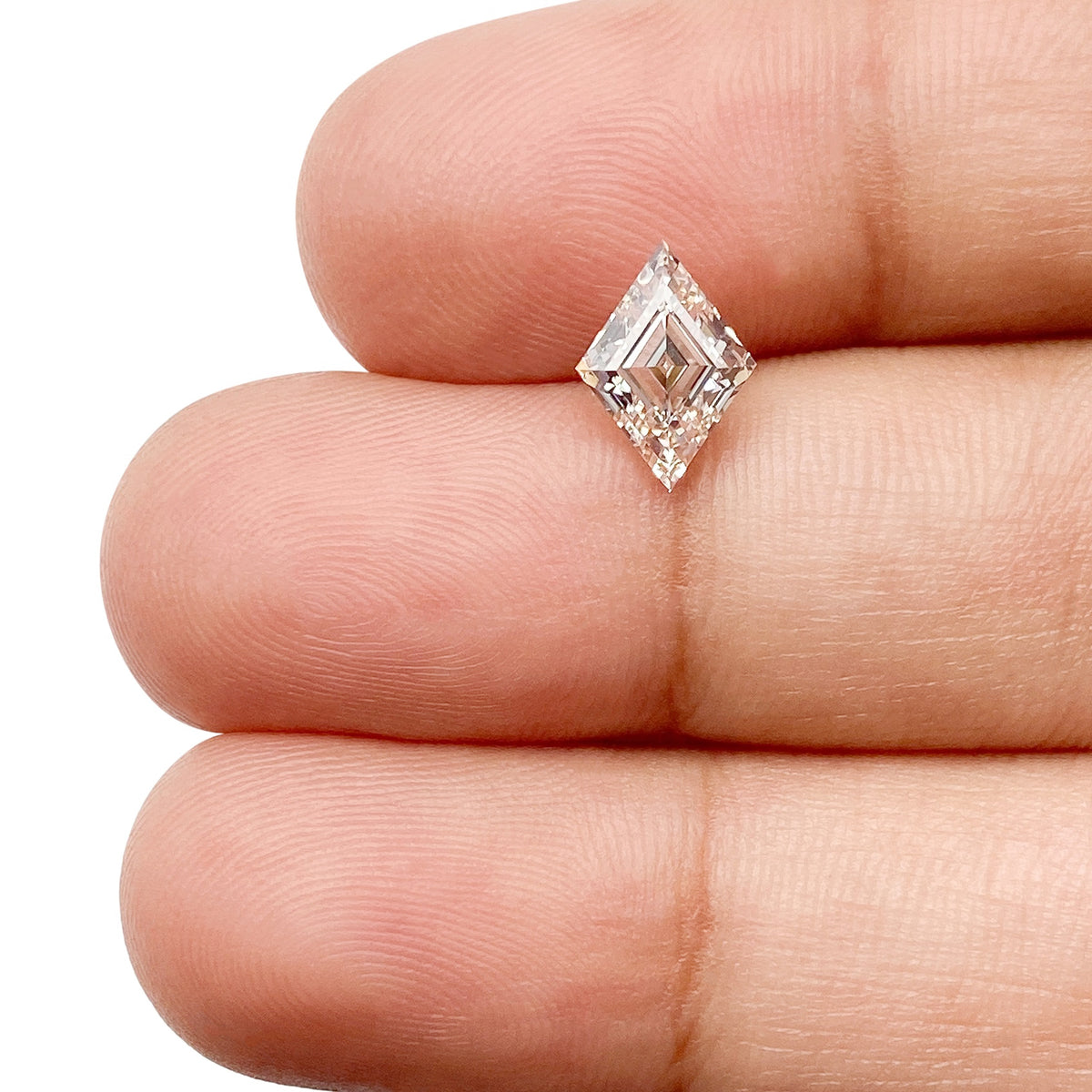 1.10ct | L/VVS2 Lozenge Shape Step Cut Diamond (GIA) - Modern Rustic Diamond