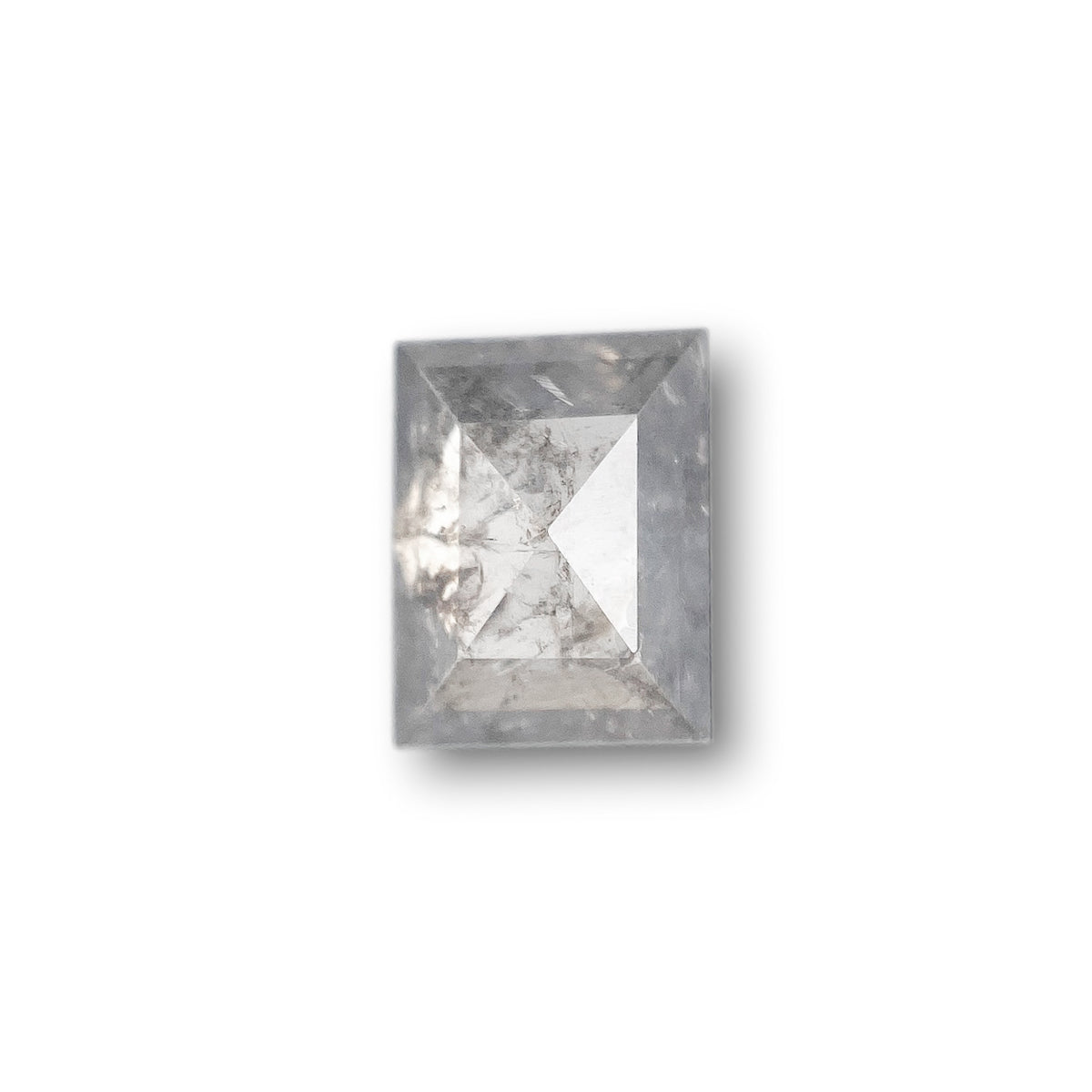 1.10ct | Rustic Baguette Shape Rose Cut Diamond - Modern Rustic Diamond