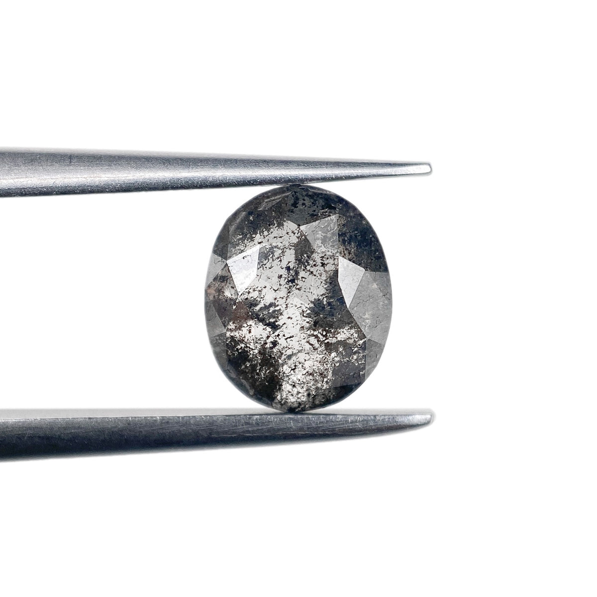 1.10ct | Rustic Oval Shape Rose Cut Diamond - Modern Rustic Diamond