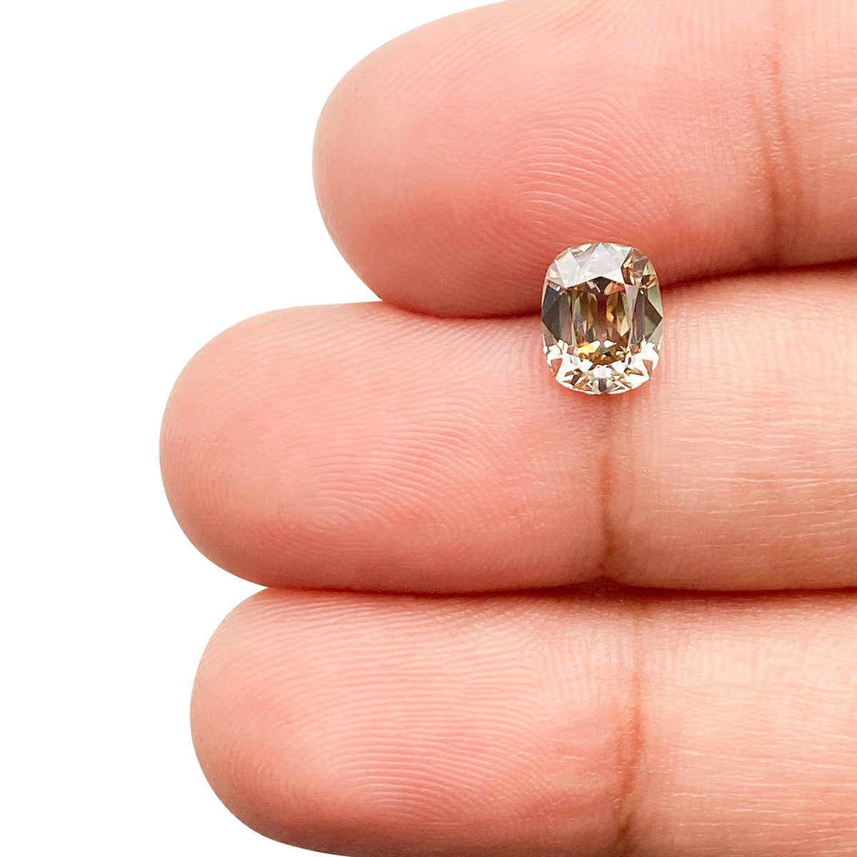 1.10ct | Y-Z/VS1 Cushion Shape Old Mine Cut Diamond (GIA) - Modern Rustic Diamond